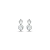 Thumbnail Image 2 of KAY Lab-Grown Diamonds Two-Stone Stud Earrings 1/5 ct tw 14K White Gold