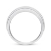 Thumbnail Image 3 of Adore Men's Diamond Wedding Band 1/2 ct tw 10K White Gold