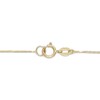 Thumbnail Image 3 of "Love" Cursive Necklace 10K Yellow Gold 18"
