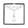 Thumbnail Image 1 of Diamond Accent Eiffel Tower Necklace Sterling Silver 18"