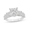 Thumbnail Image 1 of Adore Lab-Grown Diamonds Princess-Cut Engagement Ring 4-1/2 ct tw 14K White Gold