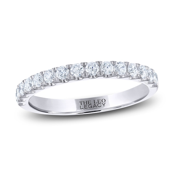 THE LEO Legacy Lab-Grown Diamond Wedding Band 1/ ct tw 14K White Gold