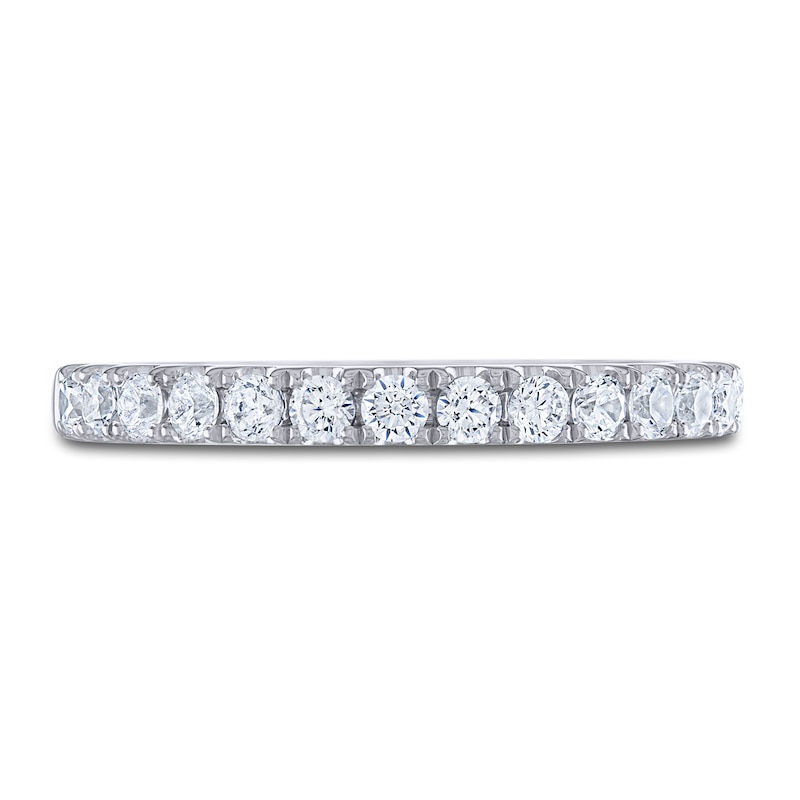 Main Image 3 of THE LEO Legacy Lab-Grown Diamond Wedding Band 1/2 ct tw 14K White Gold