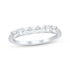 Thumbnail Image 1 of Adore Princess-Cut Diamond Wedding Band 1 ct tw 14K White Gold