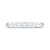Thumbnail Image 3 of Adore Princess-Cut Diamond Wedding Band 1 ct tw 14K White Gold