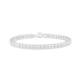 Diamond Tennis Bracelet 1/2 ct tw Sterling Silver 7.5"