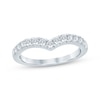 Thumbnail Image 1 of Adore Diamond Chevron Anniversary Ring 1/2 ct tw Platinum