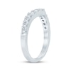 Thumbnail Image 2 of Adore Diamond Chevron Anniversary Ring 1/2 ct tw Platinum