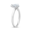 Thumbnail Image 2 of Adore Lab-Grown Diamonds Pear-Shaped Halo Engagement Ring 5/8 ct tw 14K White Gold