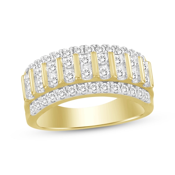 Men's Diamond Ring 1-1/4 ct tw 10K Yellow Gold