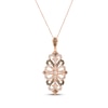 Thumbnail Image 1 of Le Vian Diamond Filigree Necklace 1-1/3 ct tw 14K Strawberry Gold 20"