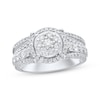 Thumbnail Image 1 of Adore Multi-Diamond Bridal Set 1 ct tw 10K White Gold