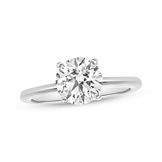 Adore Certified Round-Cut Diamond Solitaire Engagement Ring 1 ct tw 14K White Gold (I/SI2)