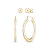 Thumbnail Image 0 of Stud & Hoop Earrings Gift Set 10K Yellow Gold