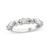 XO from KAY Marquise-Cut Diamond Anniversary Band 1 ct tw 14K White Gold
