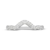 Thumbnail Image 9 of Neil Lane Diamond Contour Wedding Band 1/5 ct tw 14K White Gold