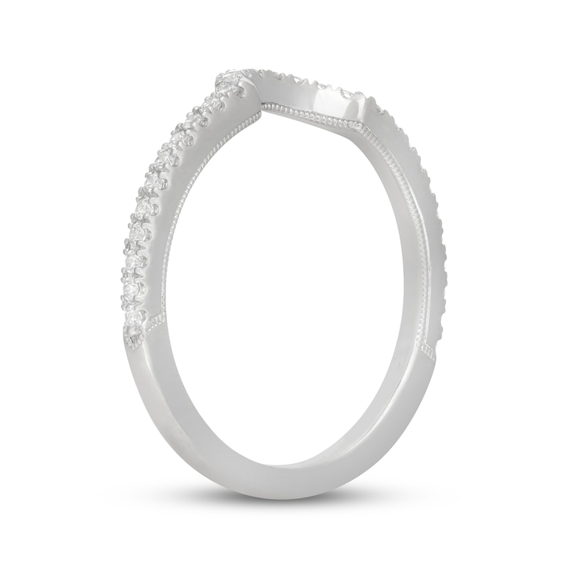 Main Image 2 of Neil Lane Diamond Contour Wedding Band 1/5 ct tw 14K White Gold