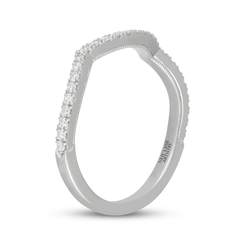 Main Image 2 of Neil Lane Artistry Lab-Grown Diamond Contour Ring 1/4 ct tw 14K White Gold