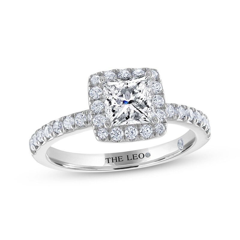 Leo diamond solitaire ring Clearance