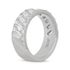 Thumbnail Image 2 of Neil Lane Artistry Baguette & Round-Cut Lab-Grown Diamond Anniversary Ring 1-1/2 ct tw 14K White Gold