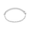 Thumbnail Image 2 of Our Story Together Diamond Adjustable S-Link Bracelet 1/2 ct tw 10K White Gold