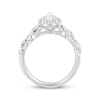 Thumbnail Image 3 of Pear-Shaped Diamond Halo Engagement Ring 1-1/4 ct tw 14K White Gold