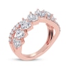 Thumbnail Image 2 of KAY Lab-Grown Diamonds Heart-Shaped & Round-Cut Crossover Ring 2 ct tw 14K Rose Gold