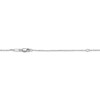 Thumbnail Image 4 of Blue Lab-Created Sapphire Tilted Heart Necklace Sterling Silver 18"