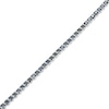 Thumbnail Image 2 of Men's Black Sapphire Tennis Bracelet Sterling Silver 8.5"