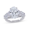 Thumbnail Image 1 of Adore Lab-Grown Diamonds Oval-Cut Engagement Ring 4-1/2 ct tw Platinum