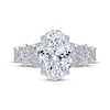 Thumbnail Image 3 of Adore Lab-Grown Diamonds Oval-Cut Engagement Ring 4-1/2 ct tw Platinum