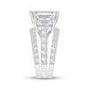 Thumbnail Image 2 of Adore Lab-Grown Diamonds Emerald-Cut Three-Stone Bridal Set 9 ct tw 14K White Gold