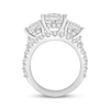 Thumbnail Image 3 of Adore Lab-Grown Diamonds Emerald-Cut Three-Stone Bridal Set 9 ct tw 14K White Gold