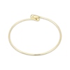 Thumbnail Image 3 of Polished Teardrop Flex Bangle Bracelet 24K Yellow Gold Vermeil Sterling Silver 7.25"