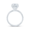 Thumbnail Image 3 of KAY Bow Collection Princess-Cut Lab-Grown Diamond Engagement Ring 3-1/2 ct tw 14K White Gold