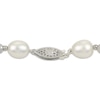 Thumbnail Image 3 of Cultured Pearl & Bead Necklace Sterling Silver 18"