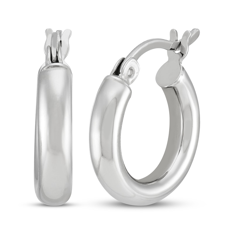 Main Image 4 of Three-Pair Hoop Earrings Set Sterling Silver