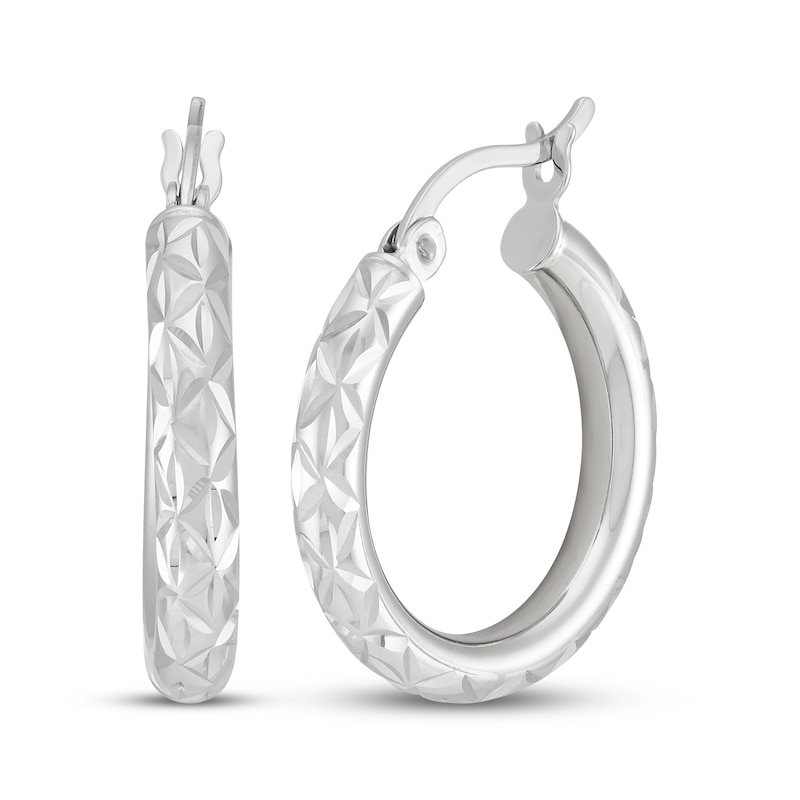 Main Image 5 of Three-Pair Hoop Earrings Set Sterling Silver