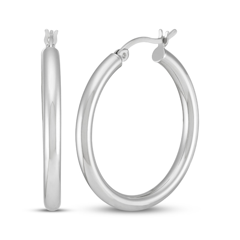 Main Image 6 of Three-Pair Hoop Earrings Set Sterling Silver