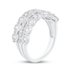 Thumbnail Image 2 of Adore Diamond Three-Row Anniversary Ring 1 ct tw 10K White Gold