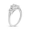 Thumbnail Image 2 of Adore Round-Cut Diamond Three-Stone Engagement Ring 1/5 ct tw 10K White Gold