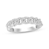 Thumbnail Image 1 of Diamond Chain Link Fashion Ring 1/4 ct tw 10K White Gold