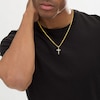 Thumbnail Image 2 of Men's Diamond Crucifix Charm 1/5 ct tw 10K Yellow Gold