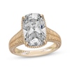 Thumbnail Image 1 of Neil Lane Artistry Cushion-Cut Lab-Grown Diamond Engagement Ring 6-3/8 ct tw 18K Yellow Gold