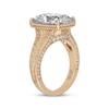 Thumbnail Image 2 of Neil Lane Artistry Cushion-Cut Lab-Grown Diamond Engagement Ring 6-3/8 ct tw 18K Yellow Gold
