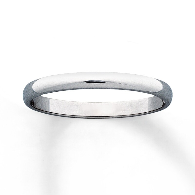 Women's Wedding Band 10K White Gold 2mm | Kay Outlet