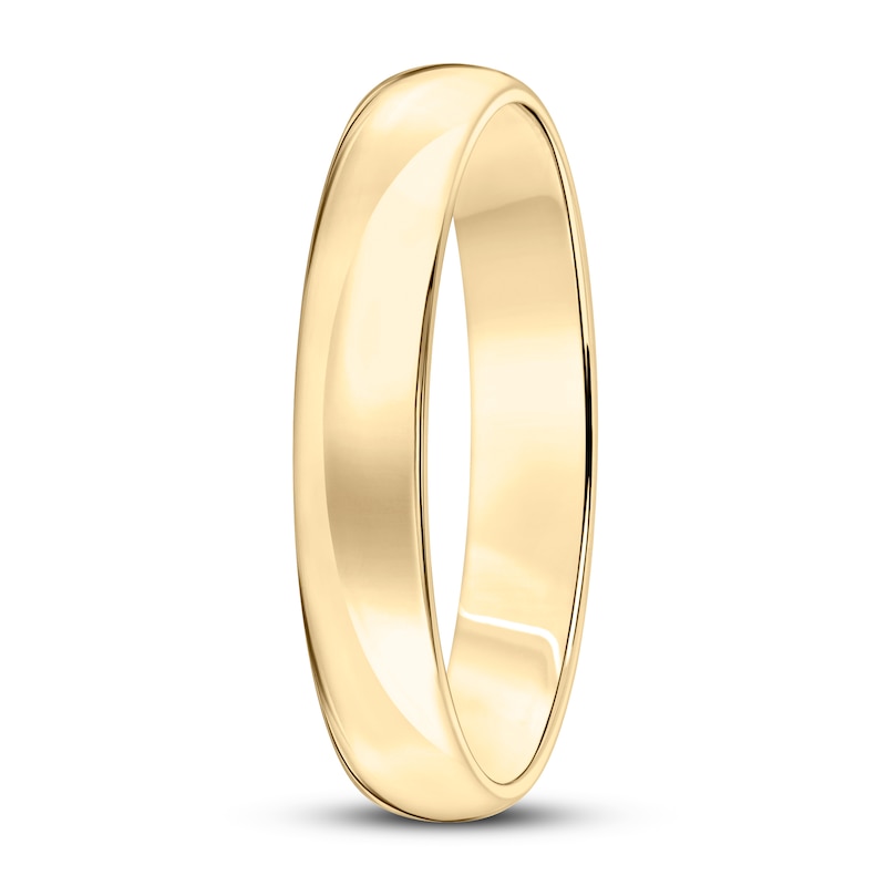 Wedding Band 14K Yellow Gold 4mm