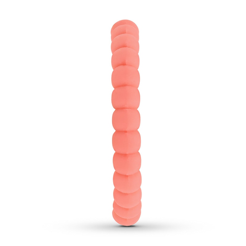 Peach Silicone Women's Wedding Band