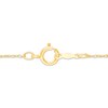 Thumbnail Image 2 of Diamond Heart Outline Necklace 1 ct tw 14K Yellow Gold 18"