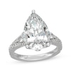 Thumbnail Image 4 of Neil Lane Artistry Pear-Shaped Lab-Grown Diamond Engagement Ring 7 ct tw 14K White Gold
